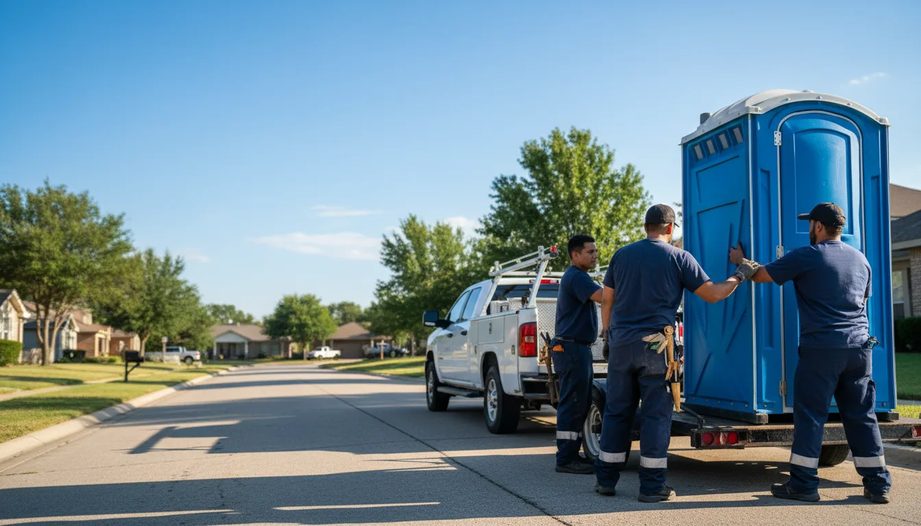 Portable Toilet Rental in Maurice, LA near me